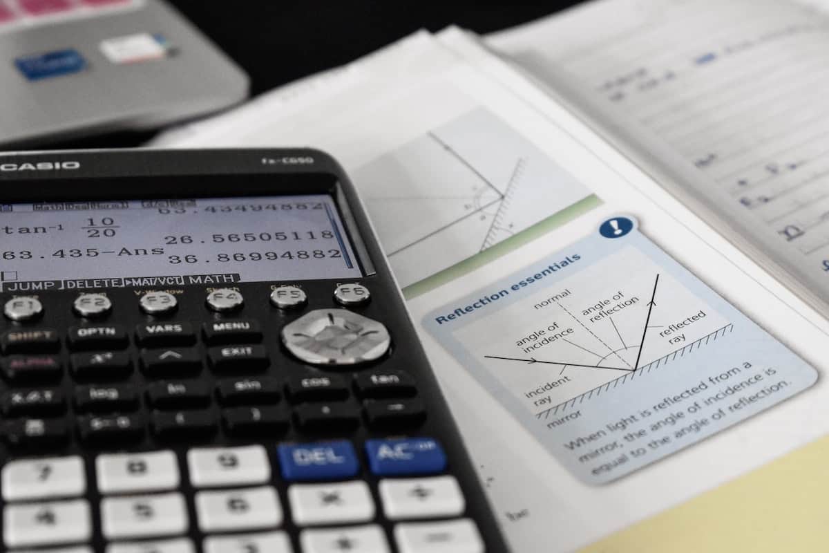 Scientific calculator on open math textbook